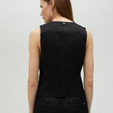Gilet jacquard MS2502007 00N MAITE 