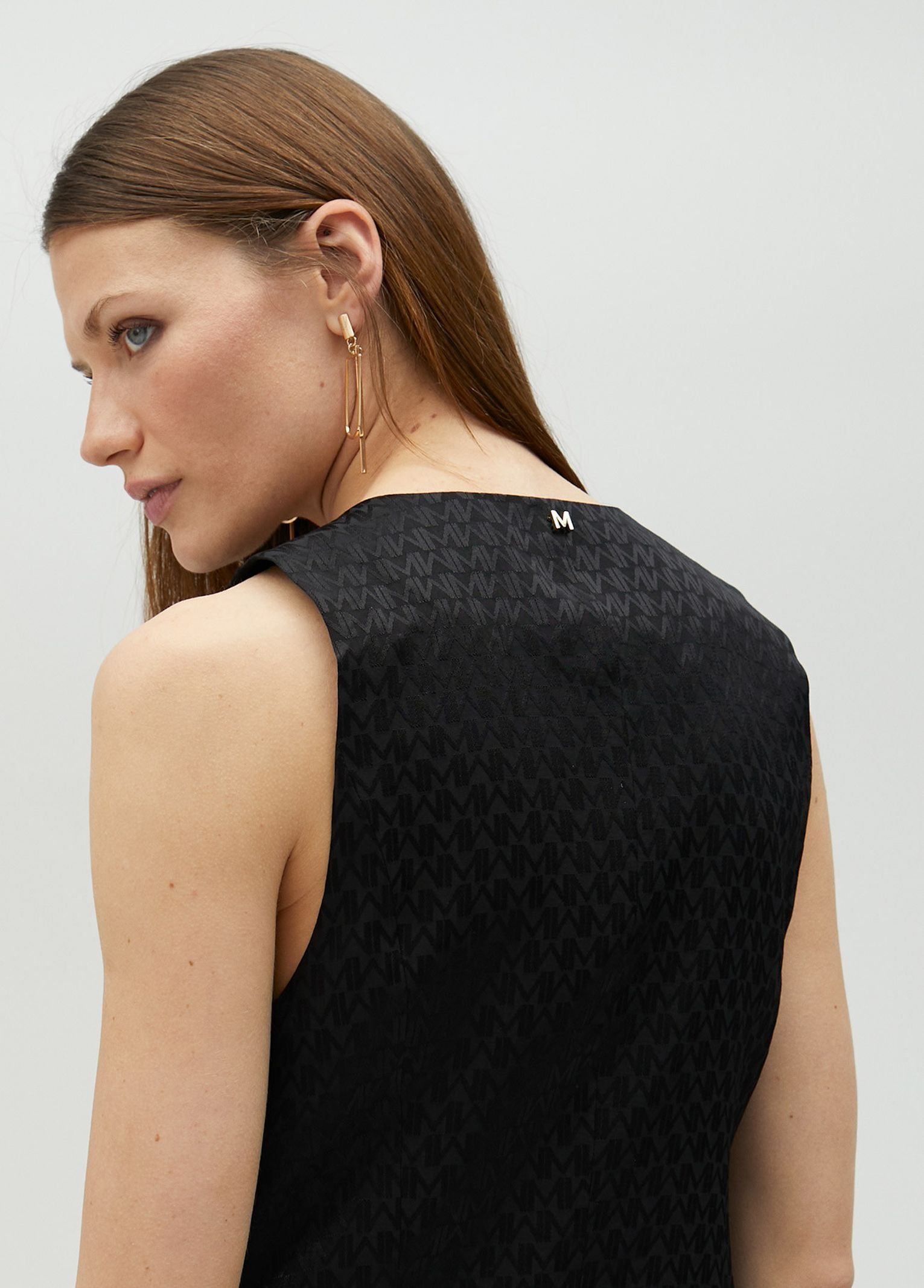 Gilet jacquard MS2502007 00N MAITE 