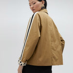 Trench corto con bande colorate MS2502012 052 MAITE 