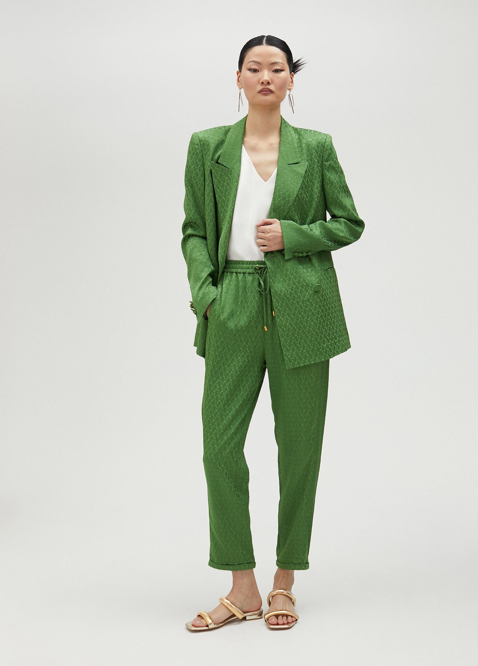 Pantalone jogger logo MS2514007 062 MAITE 
