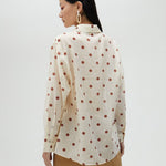 Camicia trasparente motivo pois MS2515026 001 MAITE 