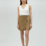 Shorts con chiusura a portafoglio MS2508005 050 MAITE 