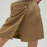 Shorts con chiusura a portafoglio MS2508005 050 MAITE 