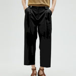 Pantalone in tessuto sartoriale MS2514018 00N MAITE 