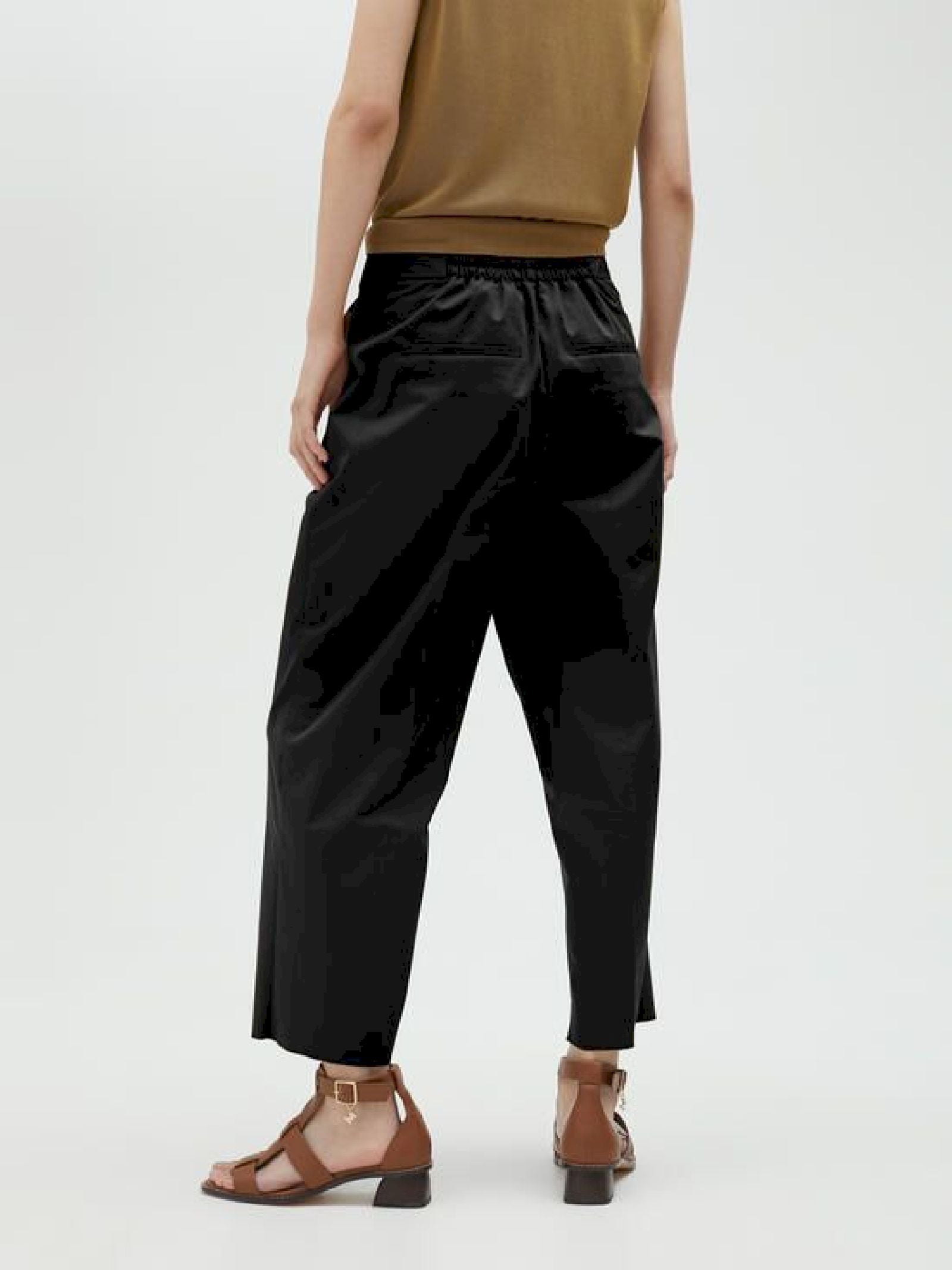 Pantalone in tessuto sartoriale MS2514018 00N MAITE 