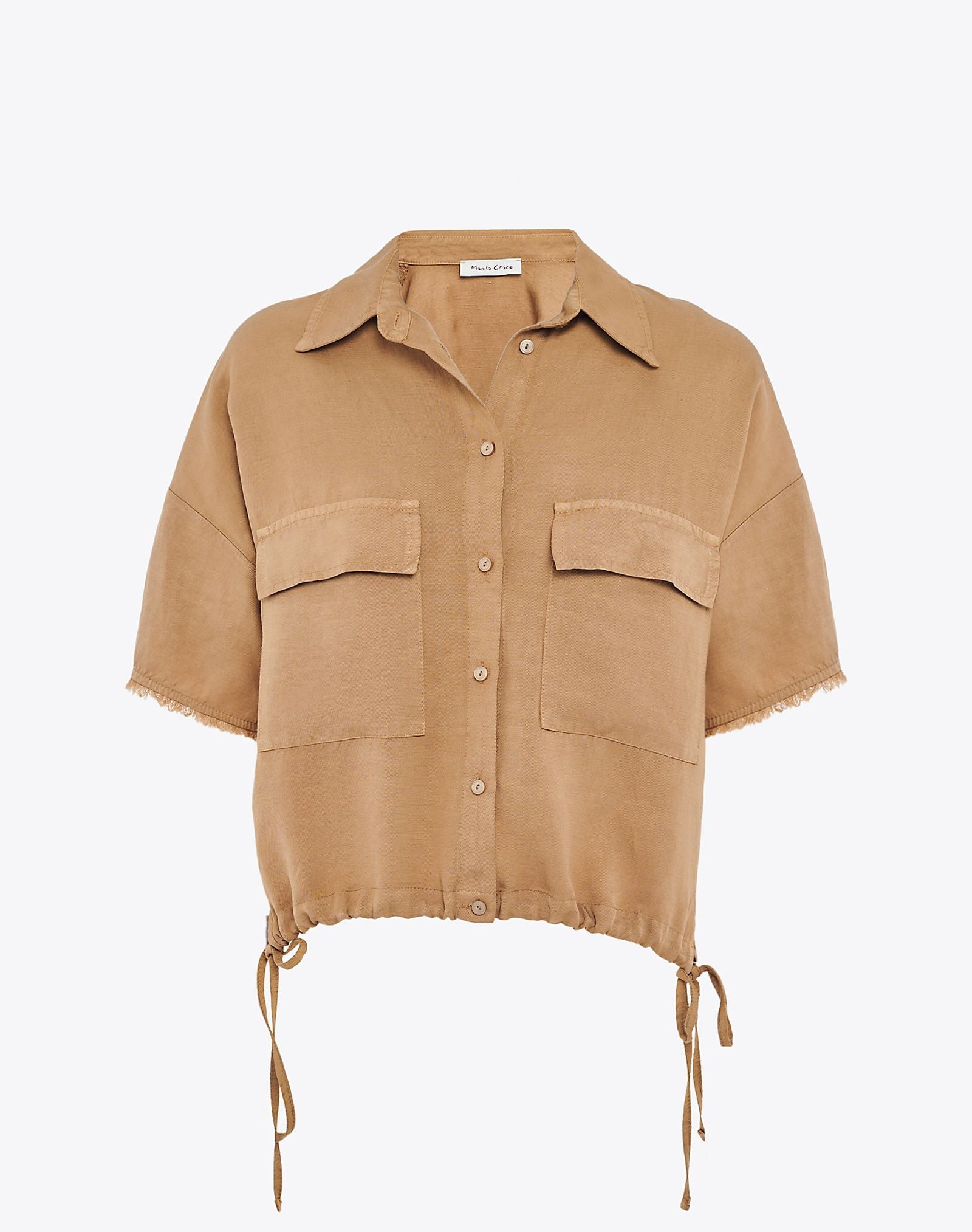 Camicia con coulisse C016RU MA635 MANILA GRACE 