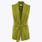 Gilet con cintura G178CU MA509 MANILA GRACE 