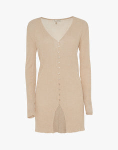 Cardigan lurex