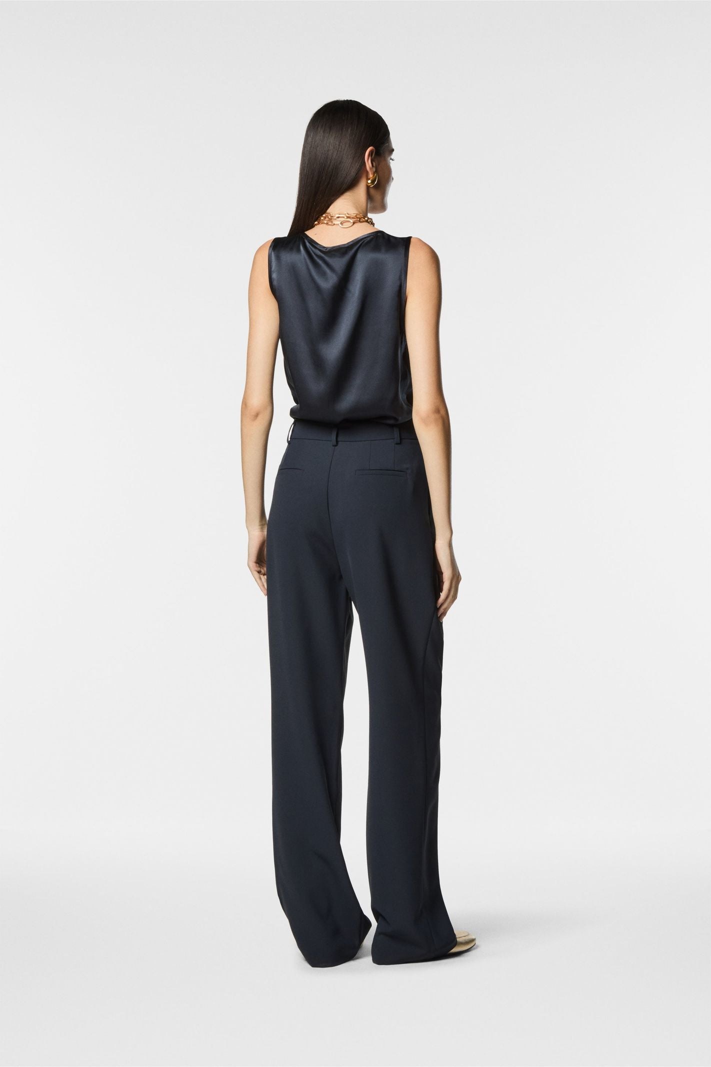 Pantalone con pence Einaudi 39BB-EINAUDI 0700 NENETTE 