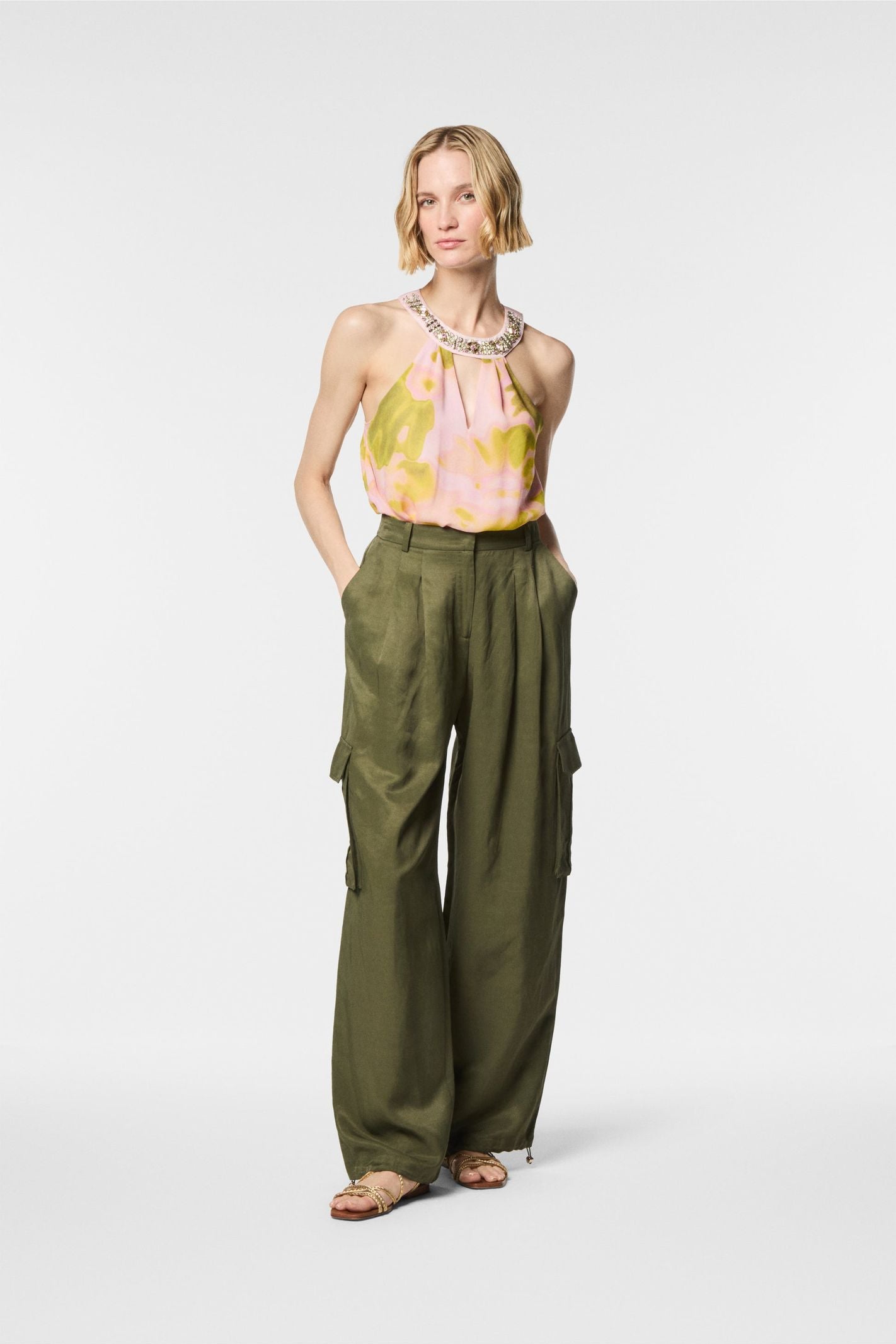 Pantalone cargo Esperia 39BB-ESPERIA 0308 NENETTE 