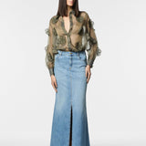 Gonna in denim Sale 39BB-SALE 0474 NENETTE 