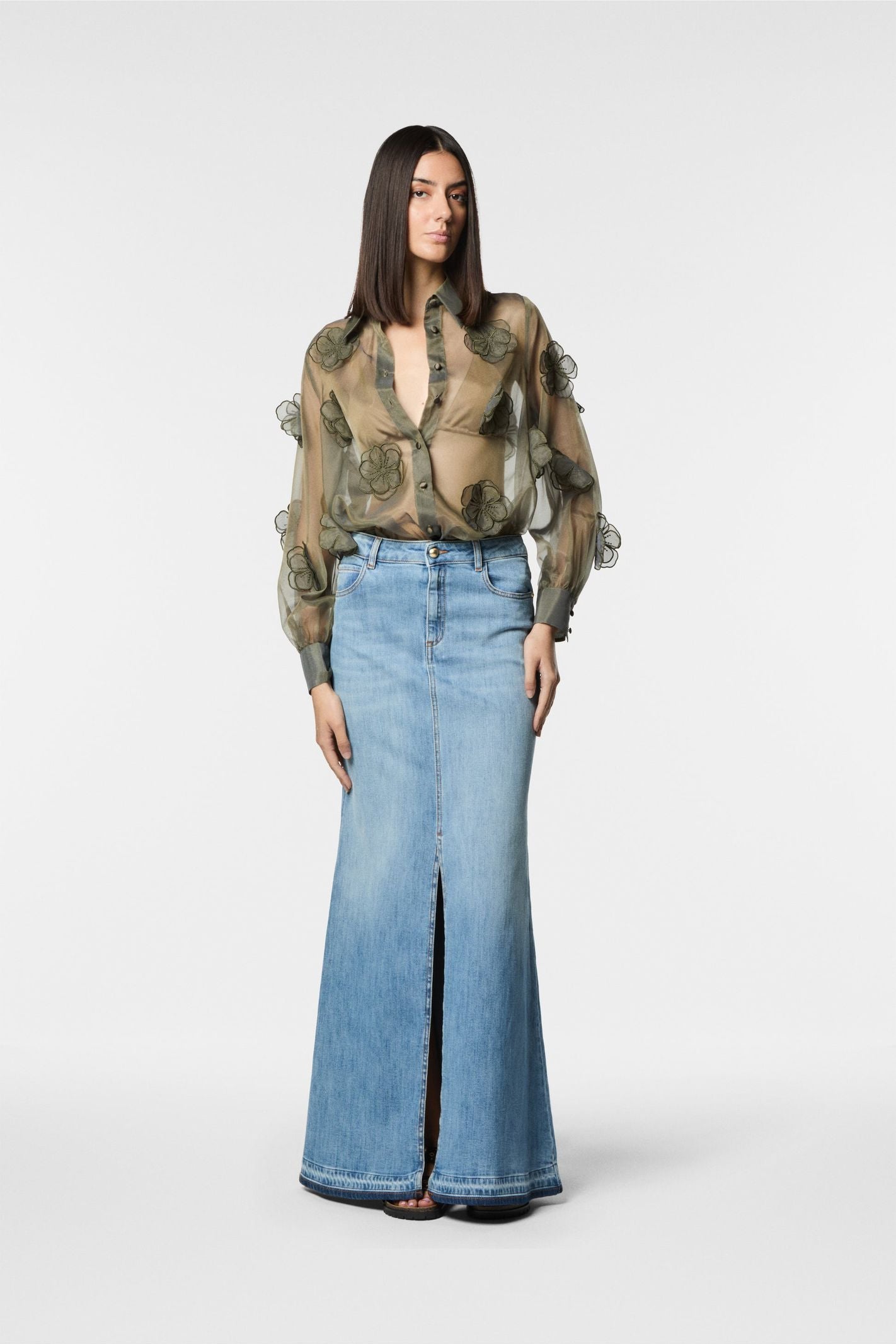Gonna in denim Sale 39BB-SALE 0474 NENETTE 