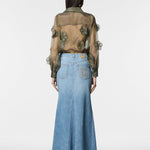Gonna in denim Sale 39BB-SALE 0474 NENETTE 