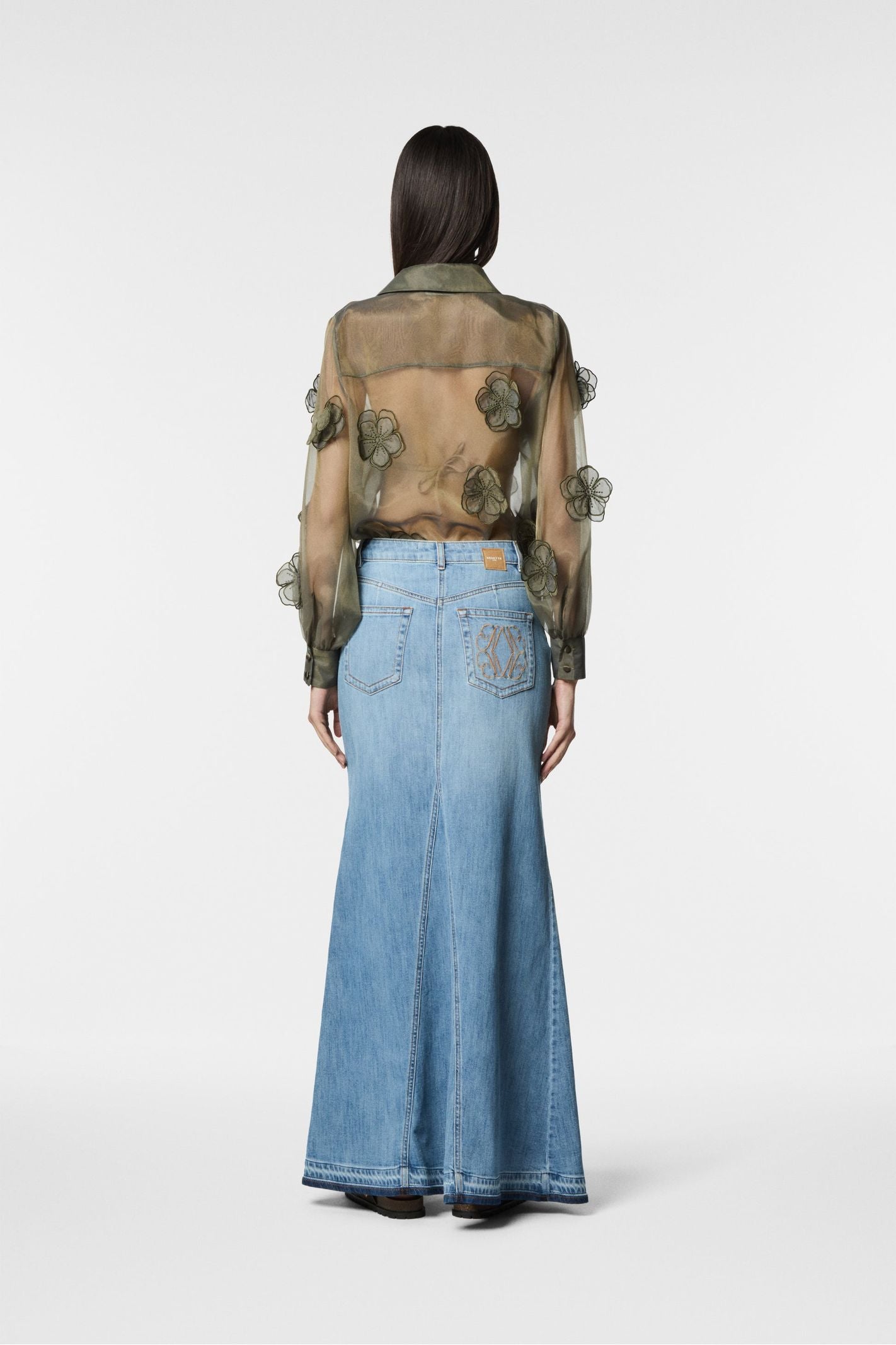 Gonna in denim Sale 39BB-SALE 0474 NENETTE 