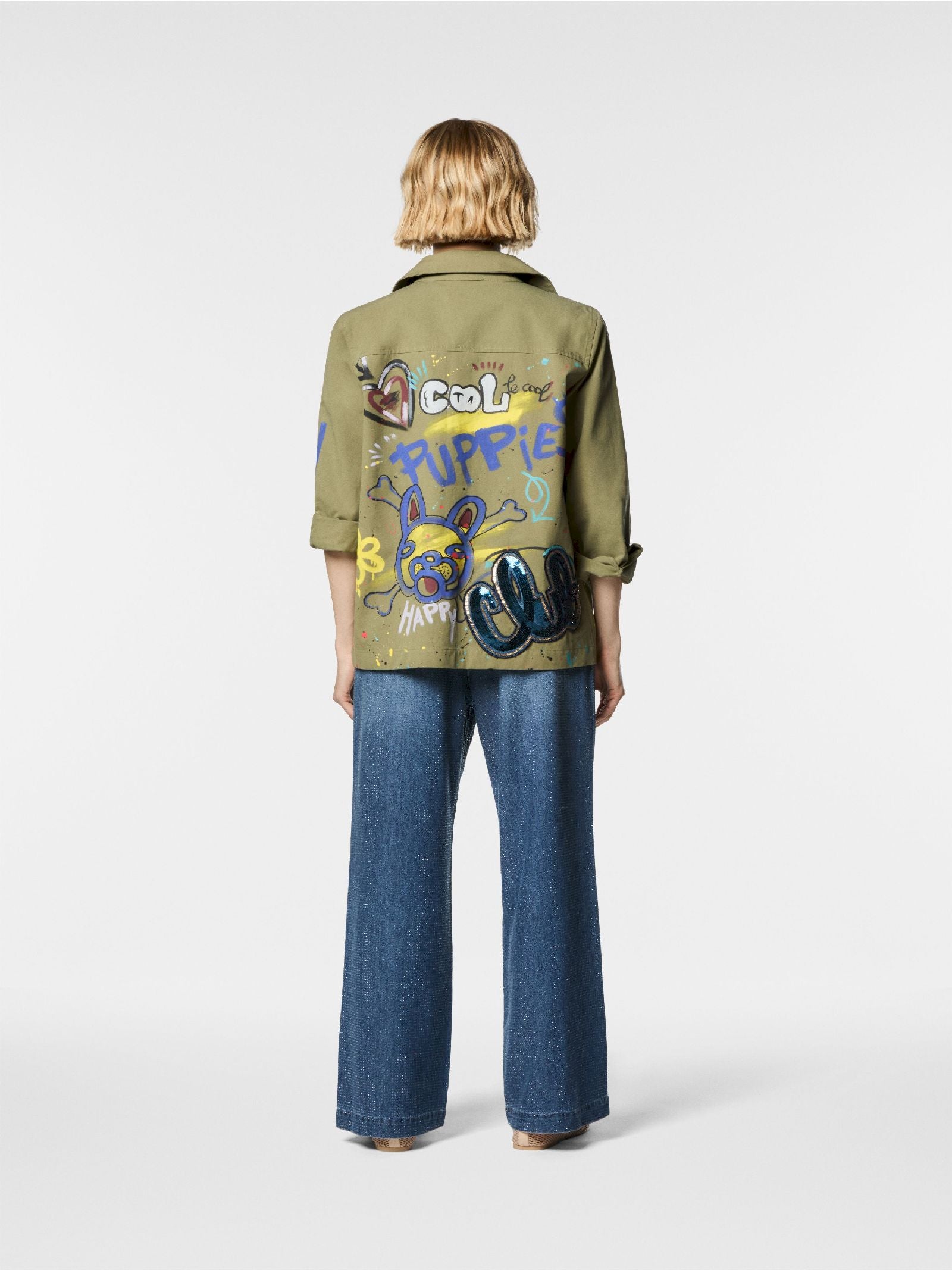 Giacca giubbotto in denim Vanda 39BB-VANDA 0800 NENETTE 