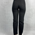 Jeans regular vita alta 12181 NERO OFELIA 