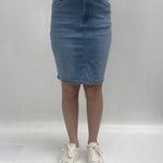 Gonna corta in denim 125104JC866 DENIM OFELIA 