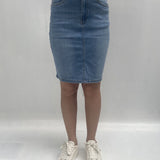 Gonna corta in denim 125104JC866 DENIM OFELIA 