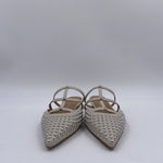 Scarpa bassa aperta con borchie - Ofelia 2569 LATTE OFELIA 