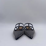 Scarpa bassa aperta con borchie - Ofelia 2569 NERO OFELIA 