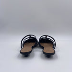 Scarpa bassa aperta con borchie - Ofelia 2569 NERO OFELIA 