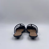 Scarpa bassa aperta con borchie - Ofelia 2569 NERO OFELIA 