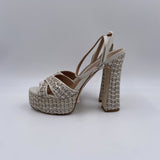 Sabot in rafia intrecciata - Ofelia 2589 SABBIA OFELIA 