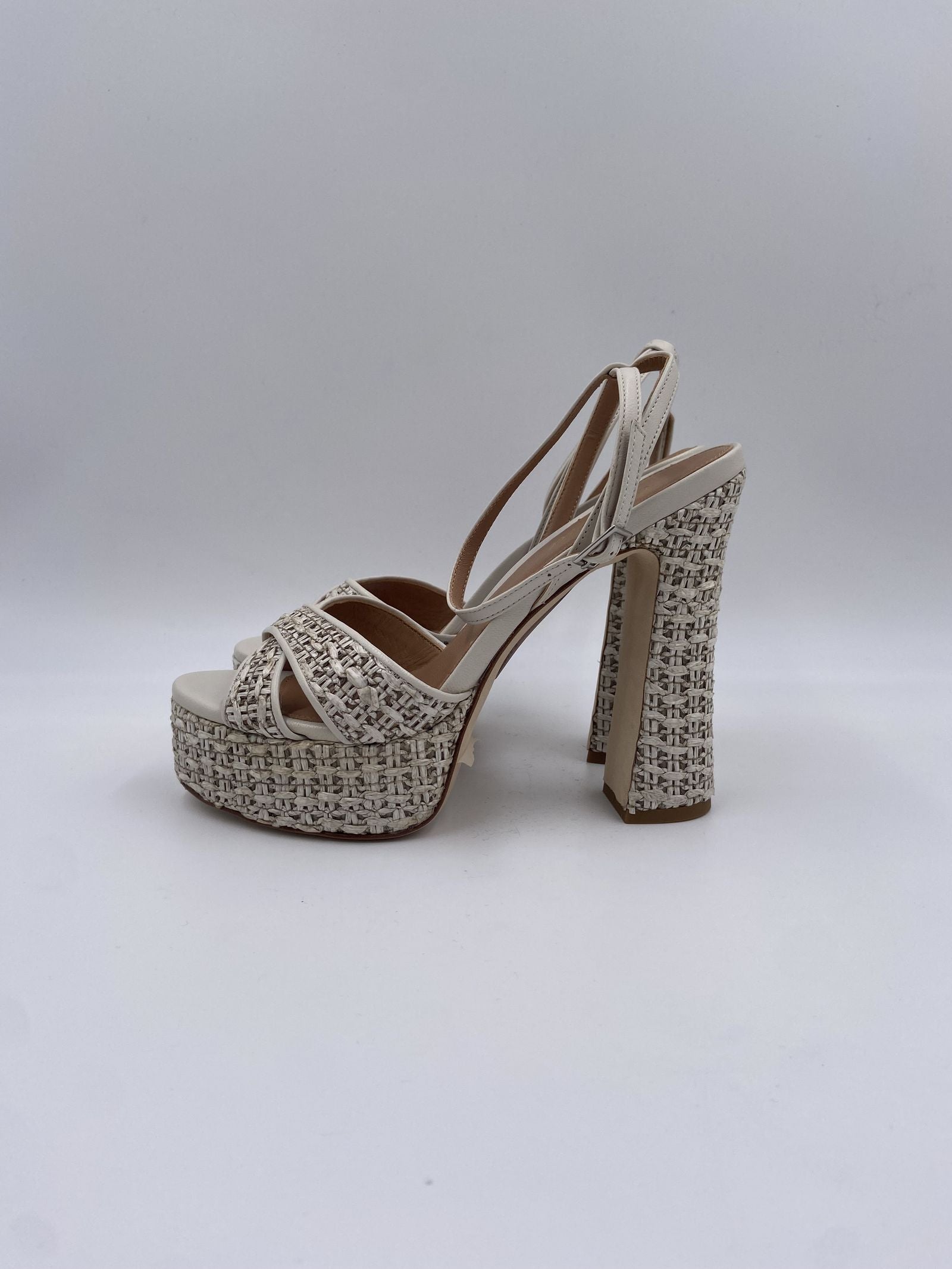 Sabot in rafia intrecciata - Ofelia 2589 SABBIA OFELIA 