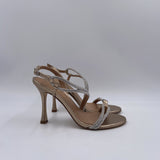 Sandalo alto con strass - Ofelia 2599 ORO OFELIA 