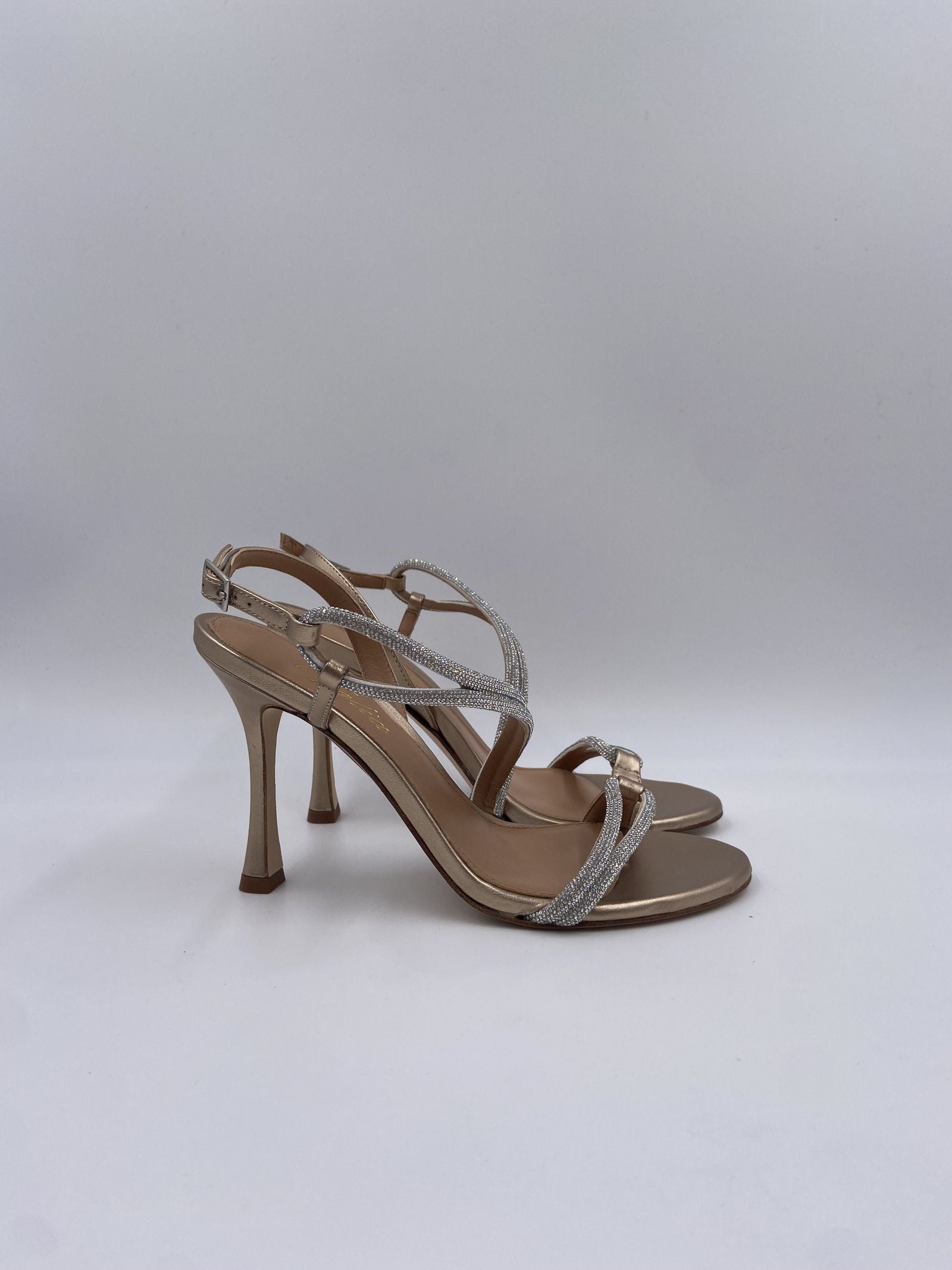 Sandalo alto con strass - Ofelia 2599 ORO OFELIA 