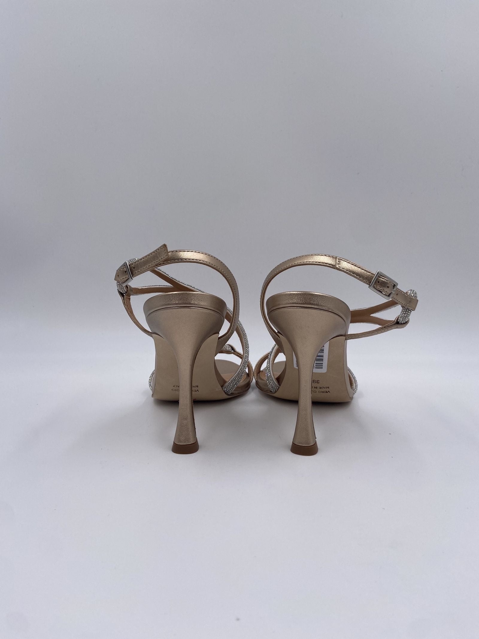 Sandalo alto con strass - Ofelia 2599 ORO OFELIA 