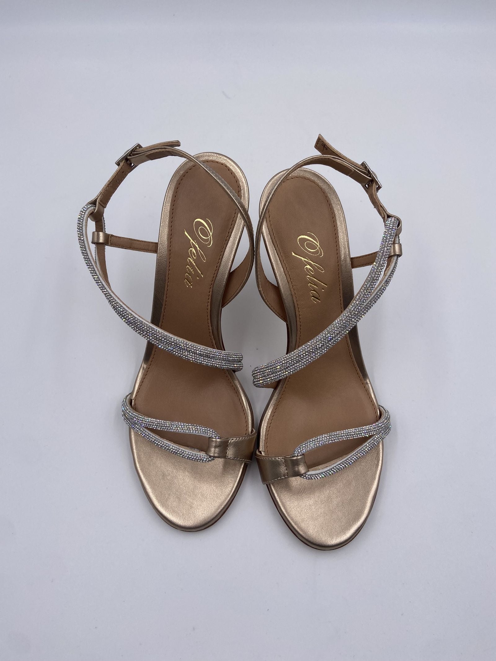 Sandalo alto con strass - Ofelia 2599 ORO OFELIA 