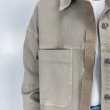 Giacca lunga con orsetto 525106 CAMMELLO OFELIA 