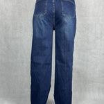 Jeans scuro vita alta gamba dritta 824105JC766 DENIM OFELIA 