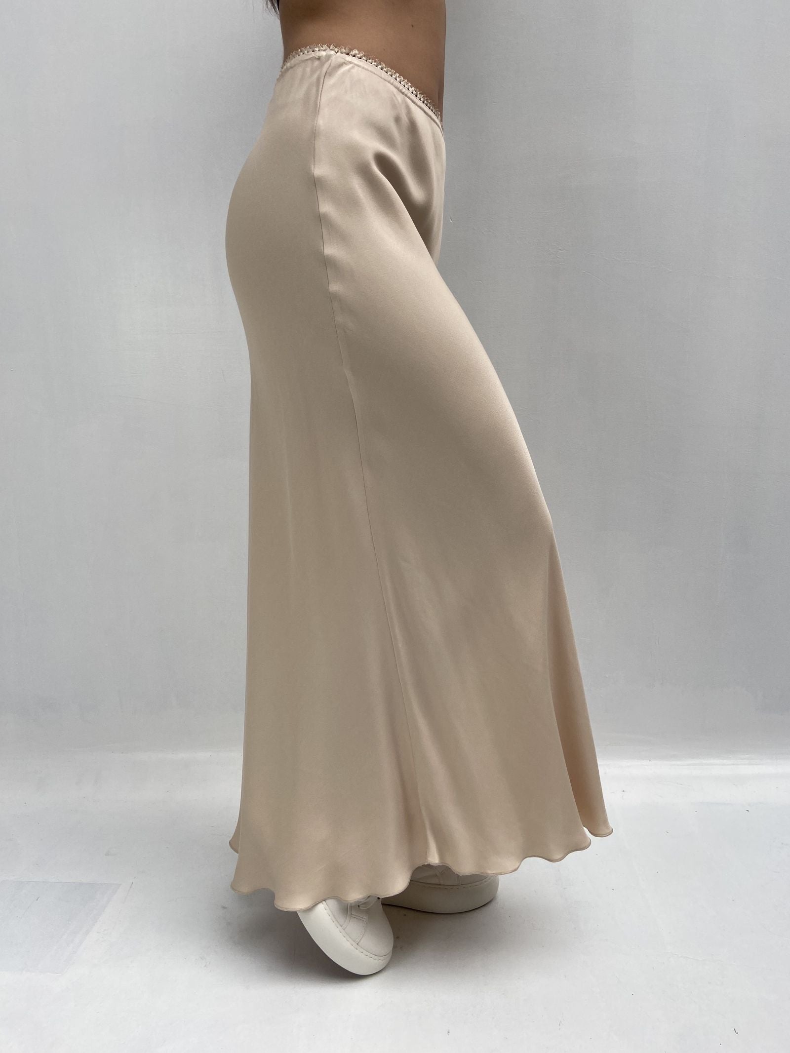 Gonna satinata - Ofelia 887613 CREMA OFELIA 