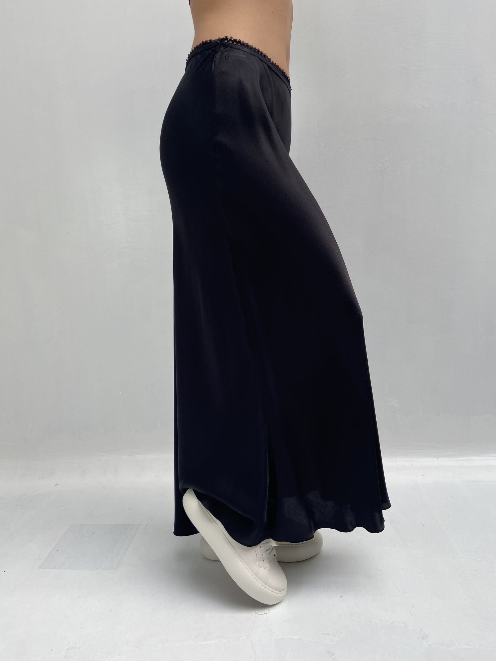 Gonna satinata - Ofelia 887613 NERO OFELIA 