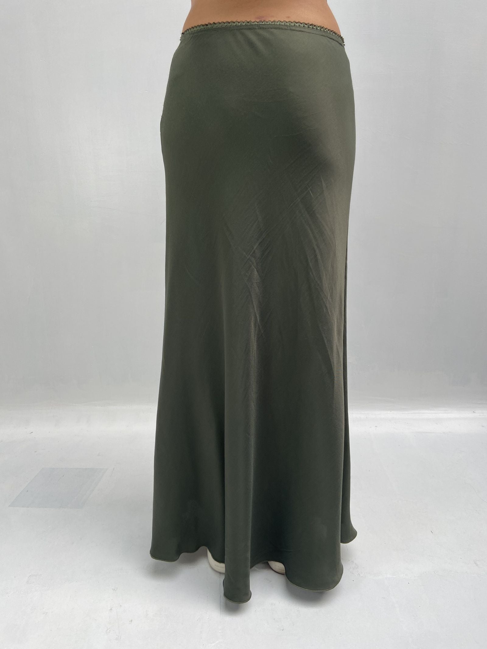 Gonna satinata - Ofelia 887613 VERDE OFELIA 