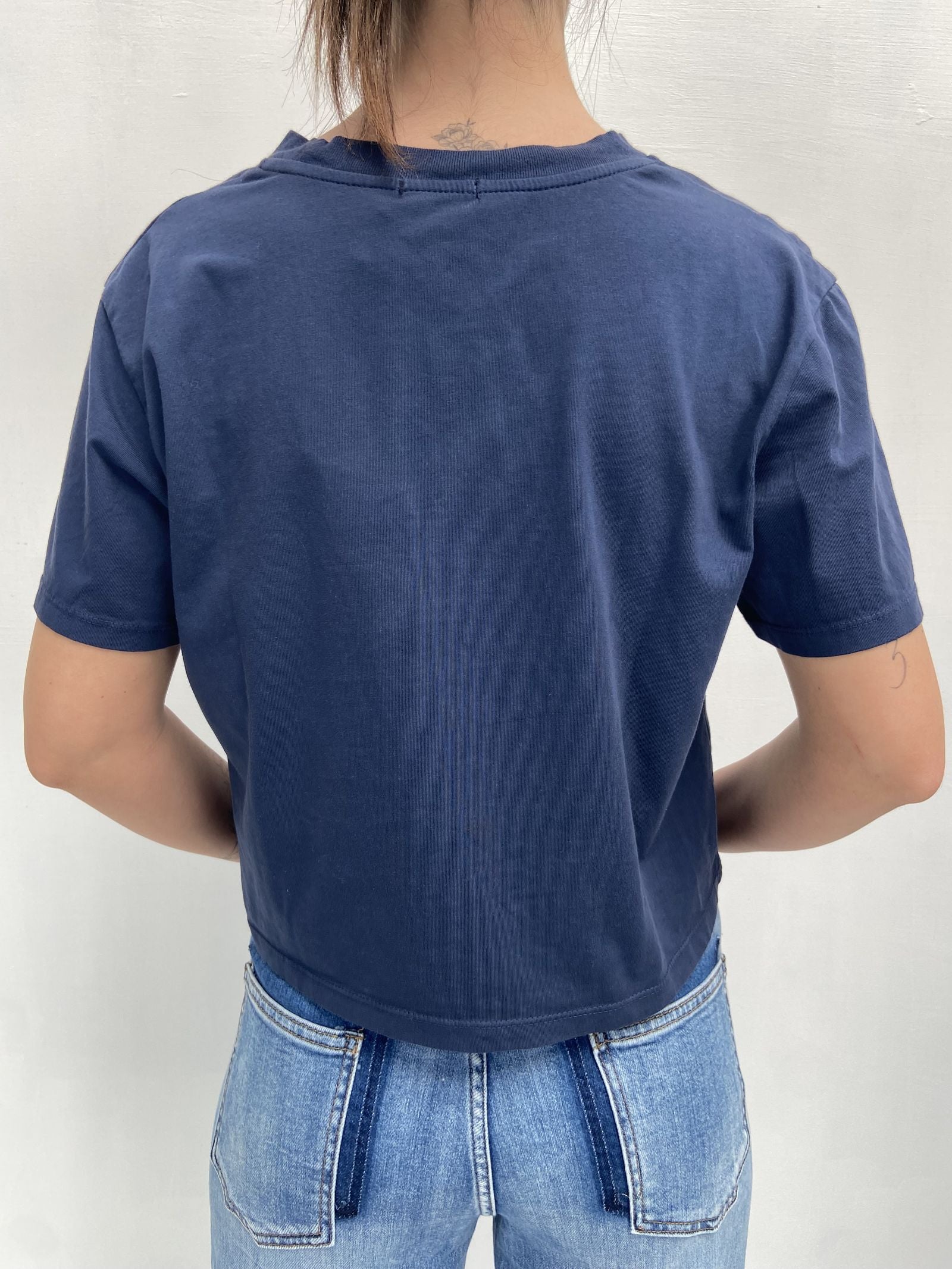 T-shirt con stampa A1252 BLU OFELIA 