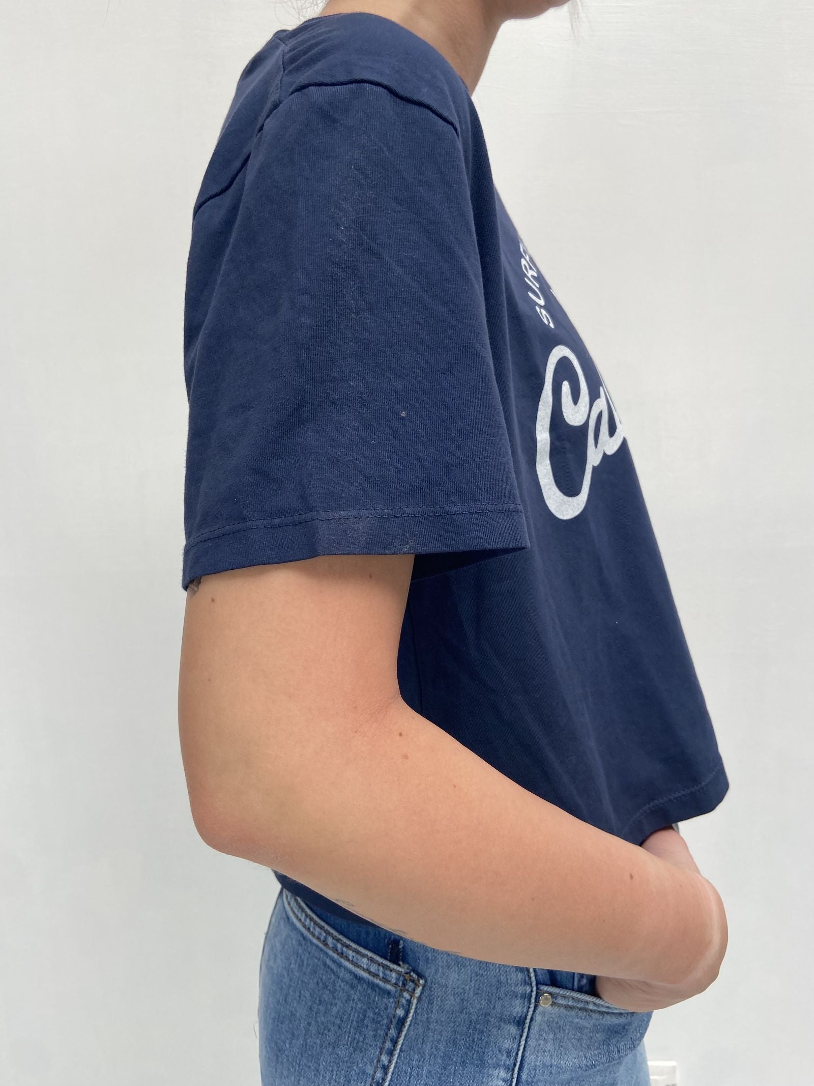 T-shirt con stampa A1252 BLU OFELIA 
