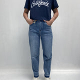 T-shirt con stampa A1252 BLU OFELIA 