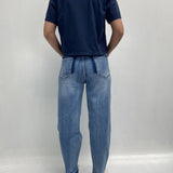 T-shirt con stampa A1252 BLU OFELIA 