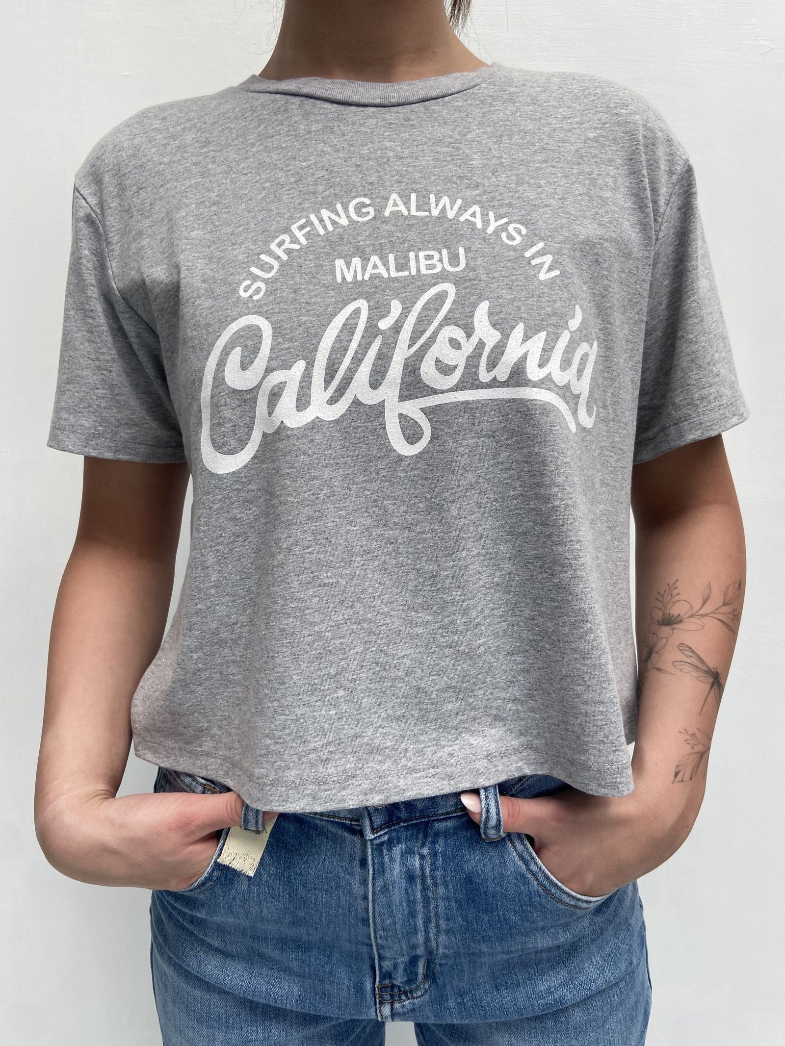 T-shirt con stampa A1252 GRIGIO OFELIA 