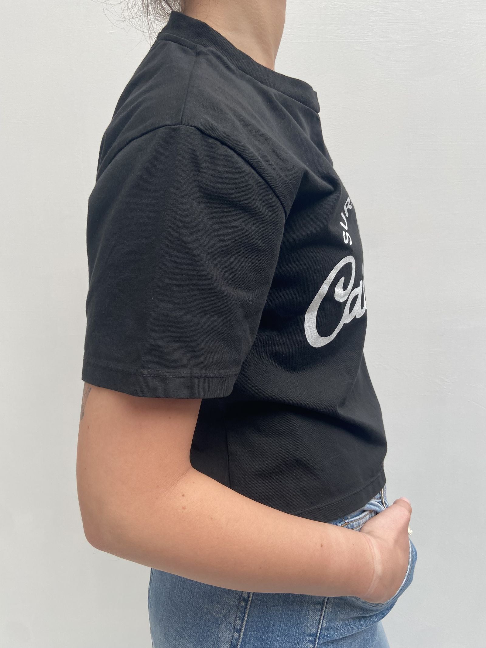 T-shirt con stampa A1252 NERO OFELIA 