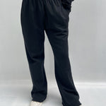 Pantalone con elastico A1263 NERO OFELIA 