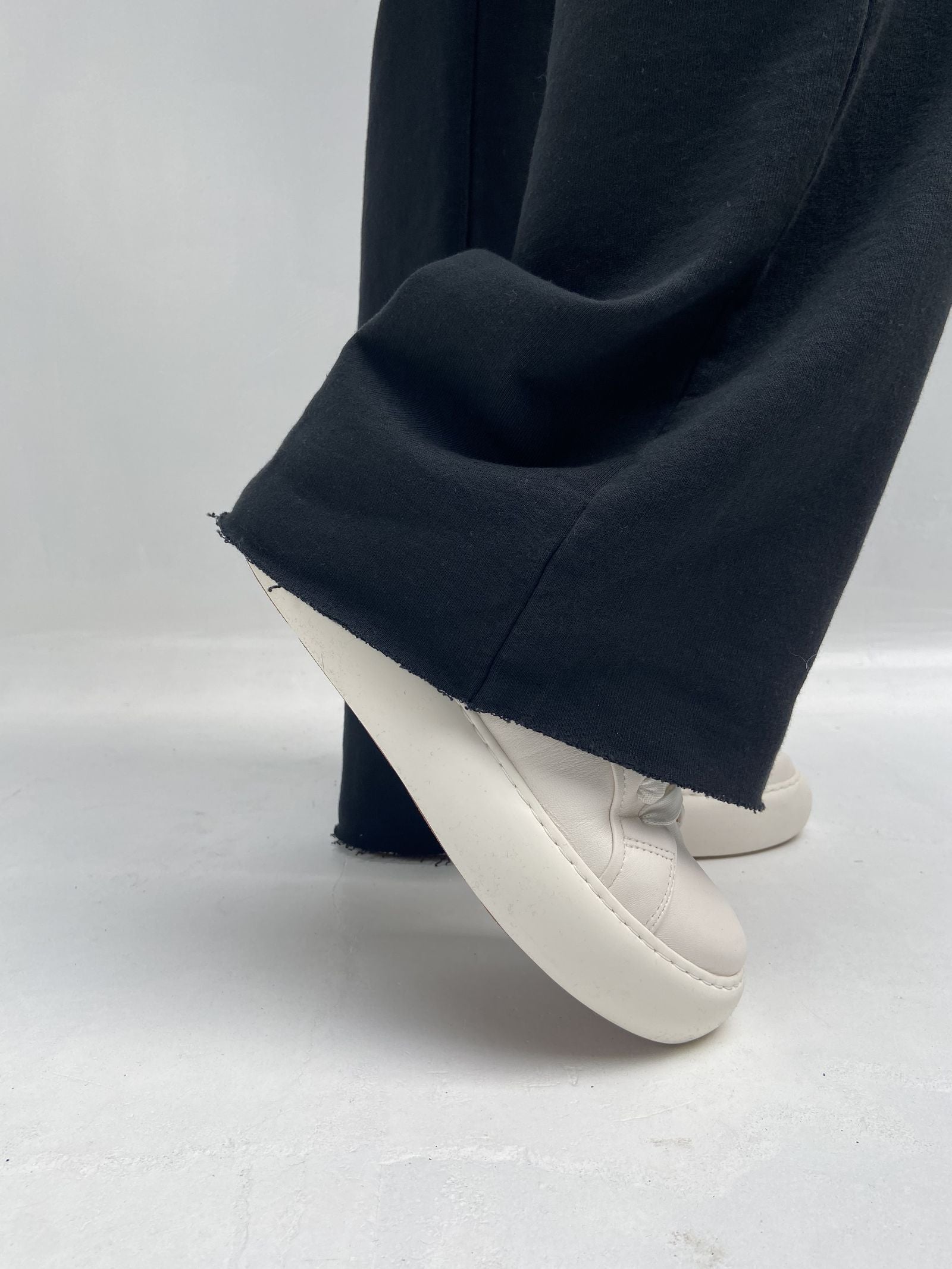 Pantalone con elastico A1263 NERO OFELIA 