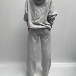 Felpa con cappuccio A1266 GRIGIO OFELIA 