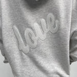 Felpa con cappuccio A1266 GRIGIO OFELIA 