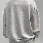 Felpa con orsetto A1287 GRIGIO OFELIA 