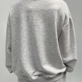 Felpa con orsetto A1287 GRIGIO OFELIA 