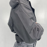 Giacca trench doppio petto B9603 GRIGIO OFELIA 